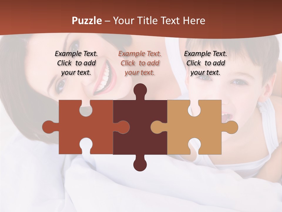 Wooden Glass Setting PowerPoint Template