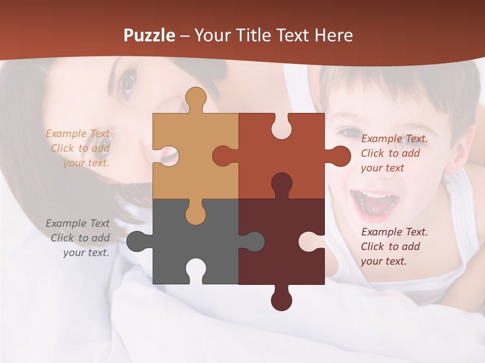 Wooden Glass Setting PowerPoint Template