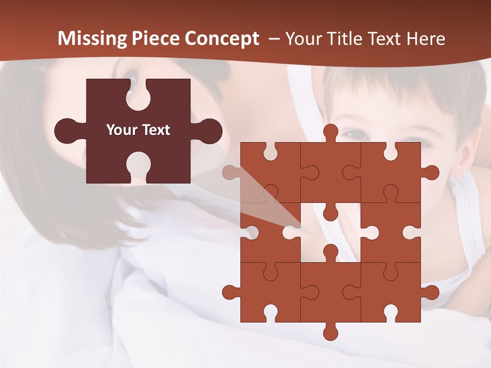 Wooden Glass Setting PowerPoint Template