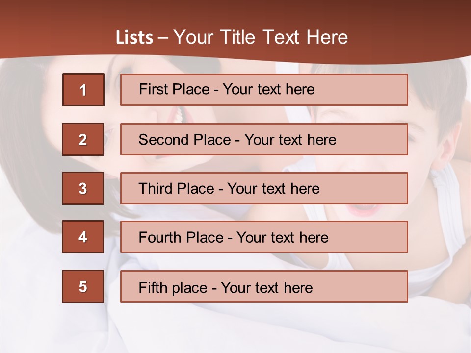 Wooden Glass Setting PowerPoint Template