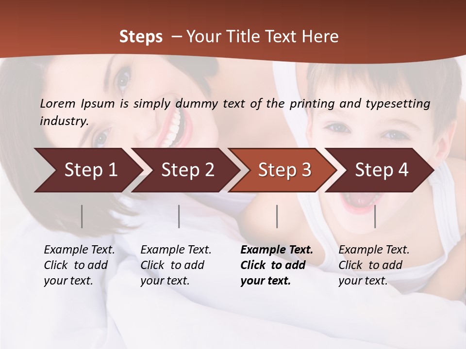 Wooden Glass Setting PowerPoint Template