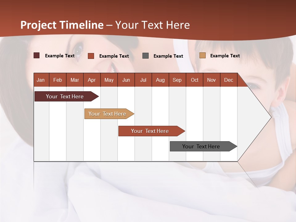 Wooden Glass Setting PowerPoint Template