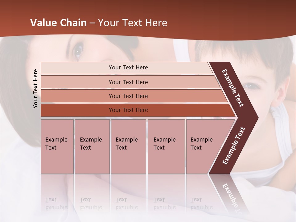 Wooden Glass Setting PowerPoint Template