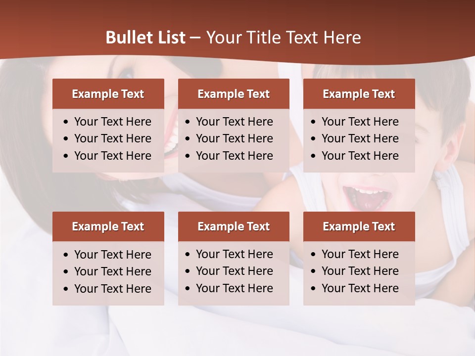 Wooden Glass Setting PowerPoint Template
