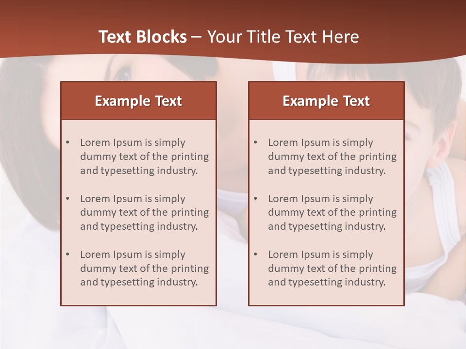 Wooden Glass Setting PowerPoint Template