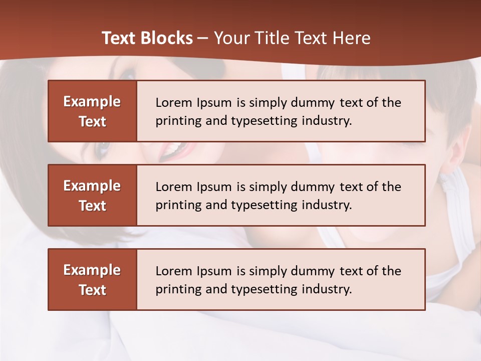 Wooden Glass Setting PowerPoint Template