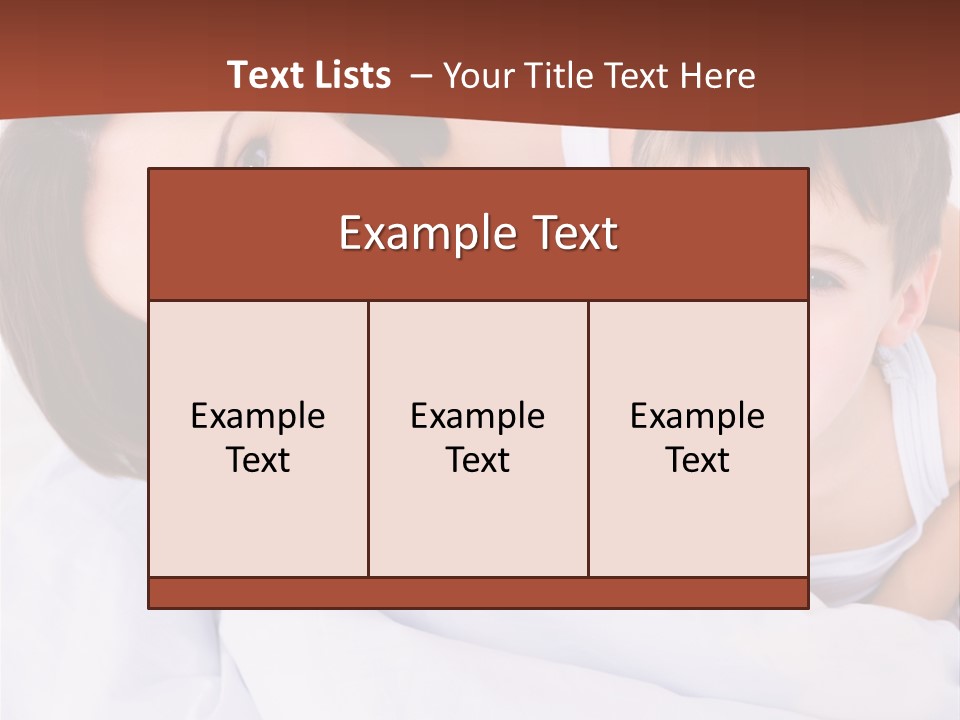 Wooden Glass Setting PowerPoint Template