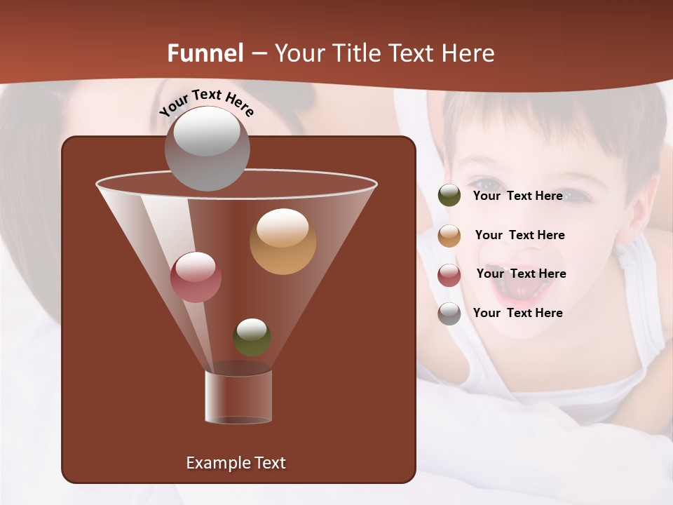 Wooden Glass Setting PowerPoint Template