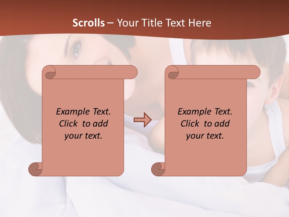 Wooden Glass Setting PowerPoint Template