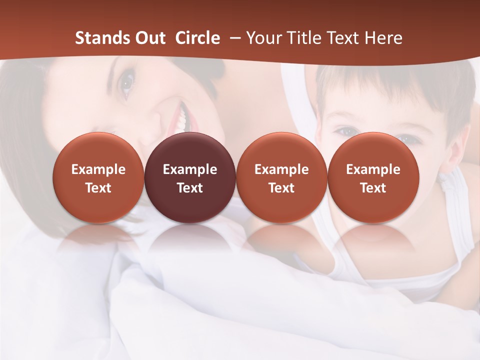 Wooden Glass Setting PowerPoint Template