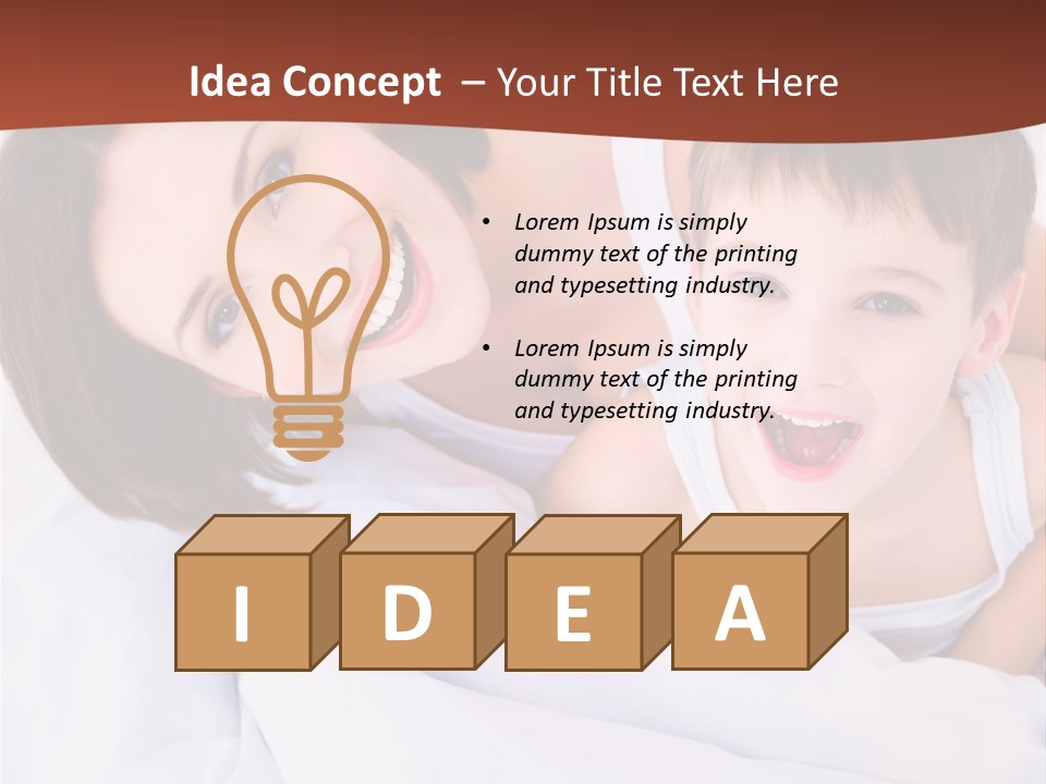 Wooden Glass Setting PowerPoint Template