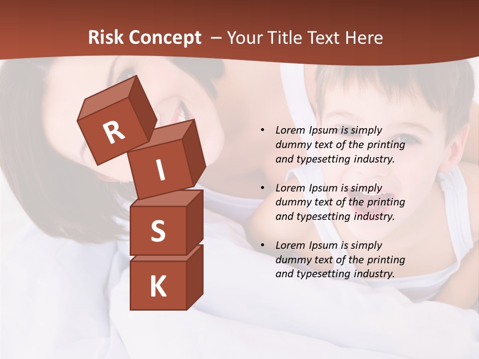 Wooden Glass Setting PowerPoint Template