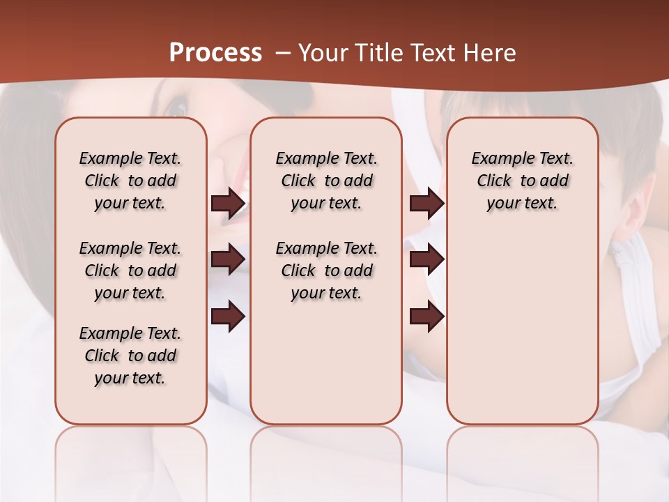 Wooden Glass Setting PowerPoint Template
