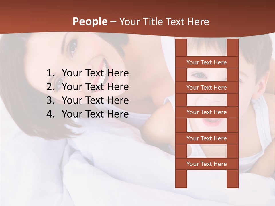 Wooden Glass Setting PowerPoint Template