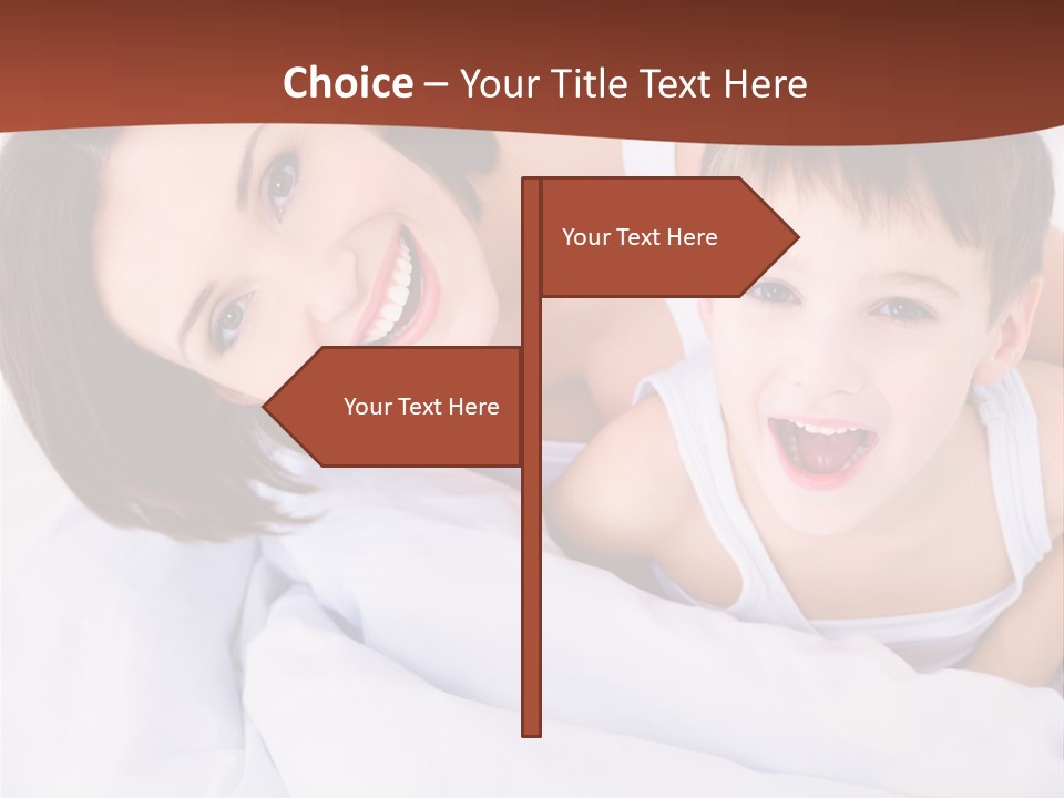 Wooden Glass Setting PowerPoint Template