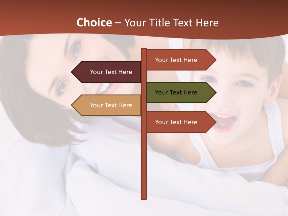 Wooden Glass Setting PowerPoint Template