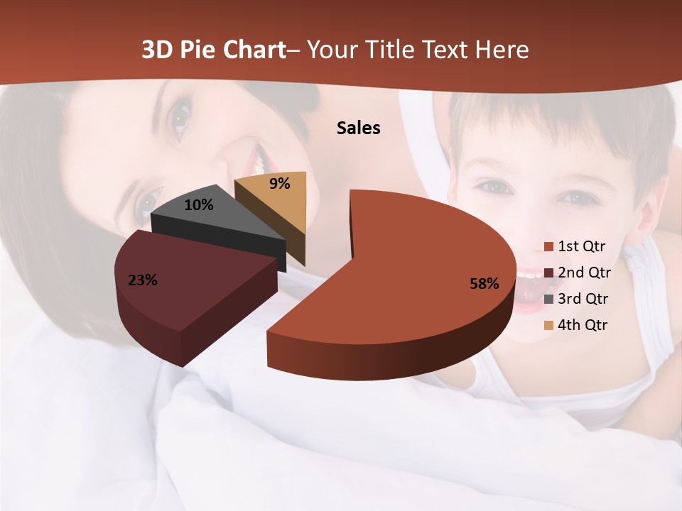 Wooden Glass Setting PowerPoint Template