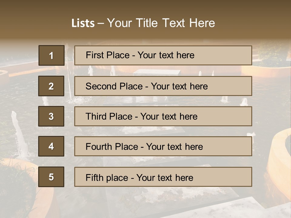 European Aroma Olive PowerPoint Template