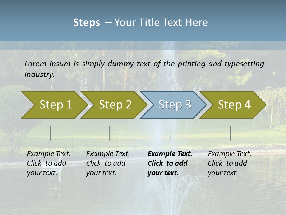 Olive Drop Taste PowerPoint Template
