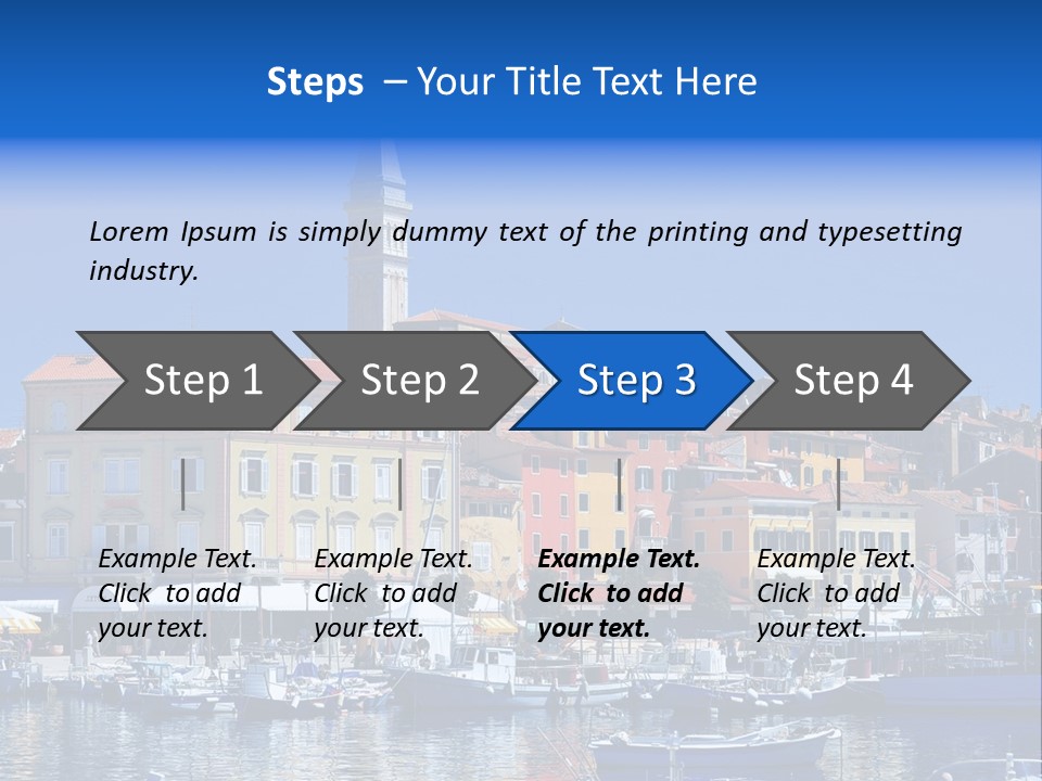 Setting Ingredient Horizontal PowerPoint Template
