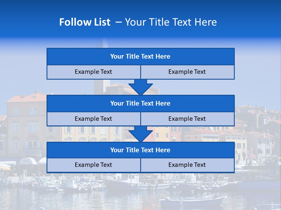 Setting Ingredient Horizontal PowerPoint Template