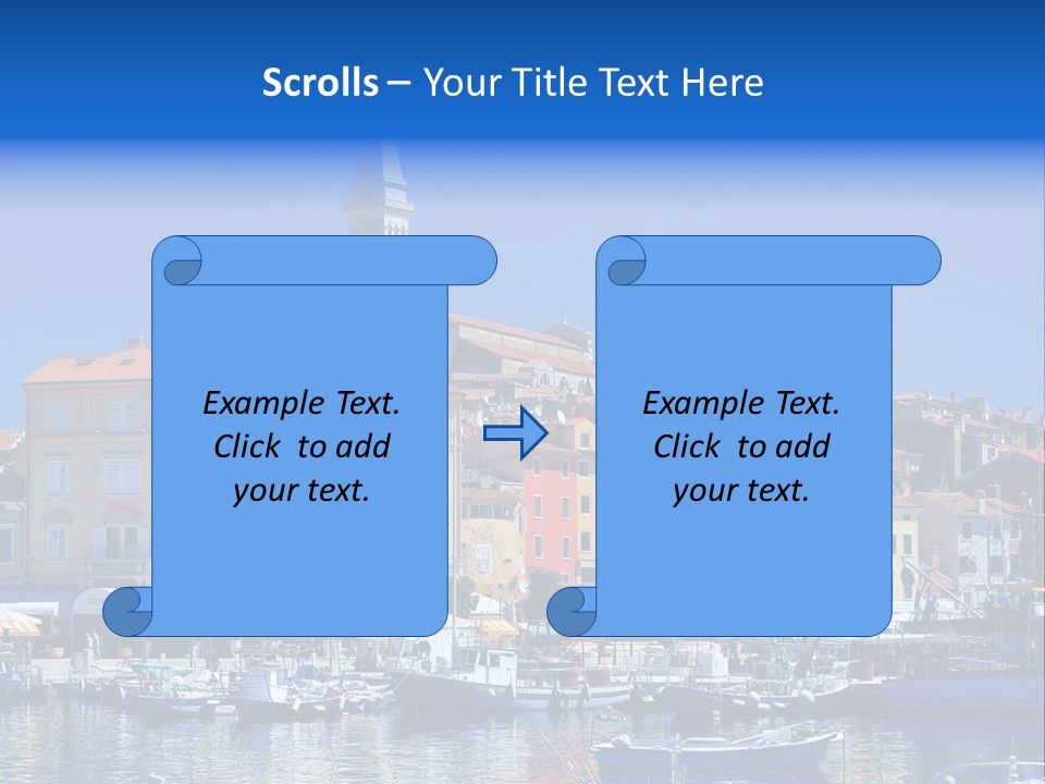 Setting Ingredient Horizontal PowerPoint Template