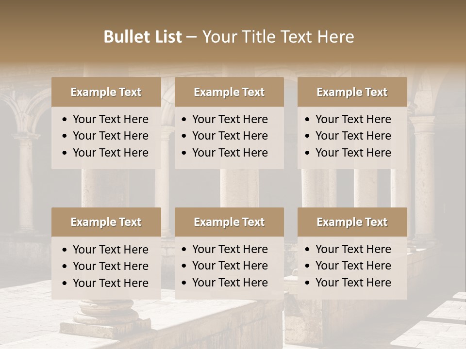 Object Setting Food PowerPoint Template