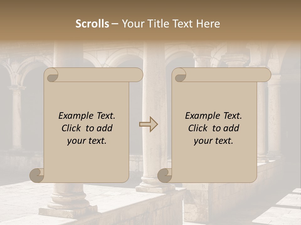 Object Setting Food PowerPoint Template