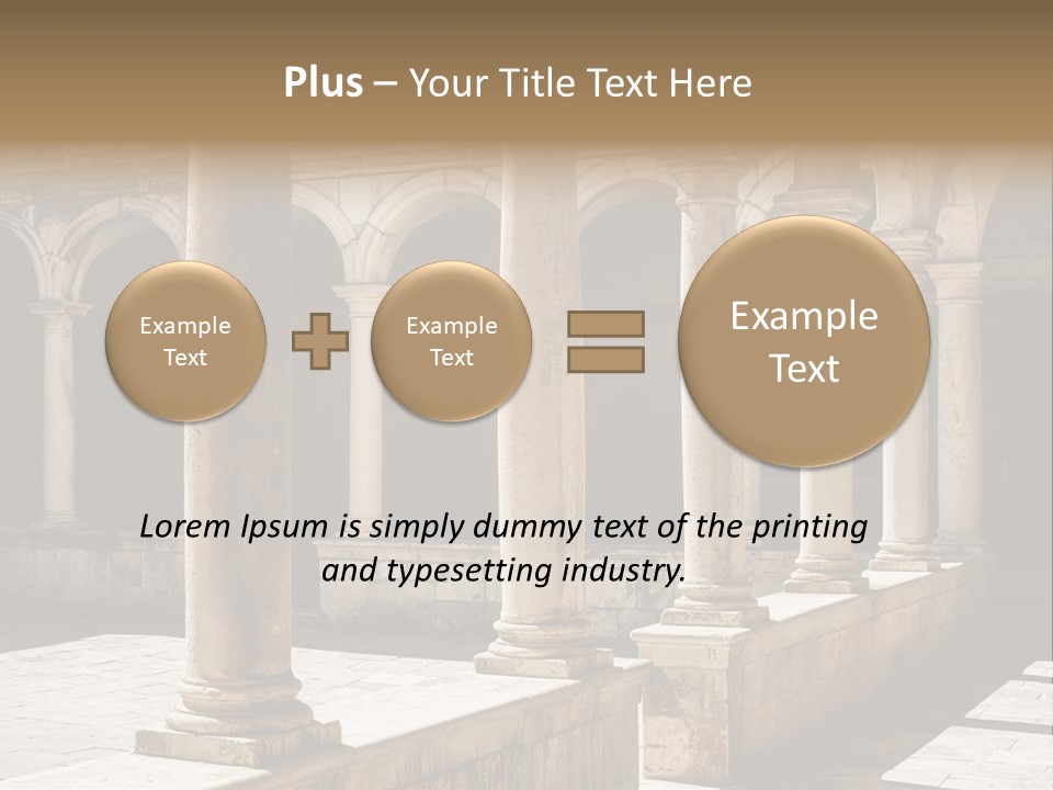 Object Setting Food PowerPoint Template