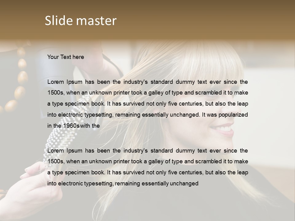 Italian Drop Virgin PowerPoint Template