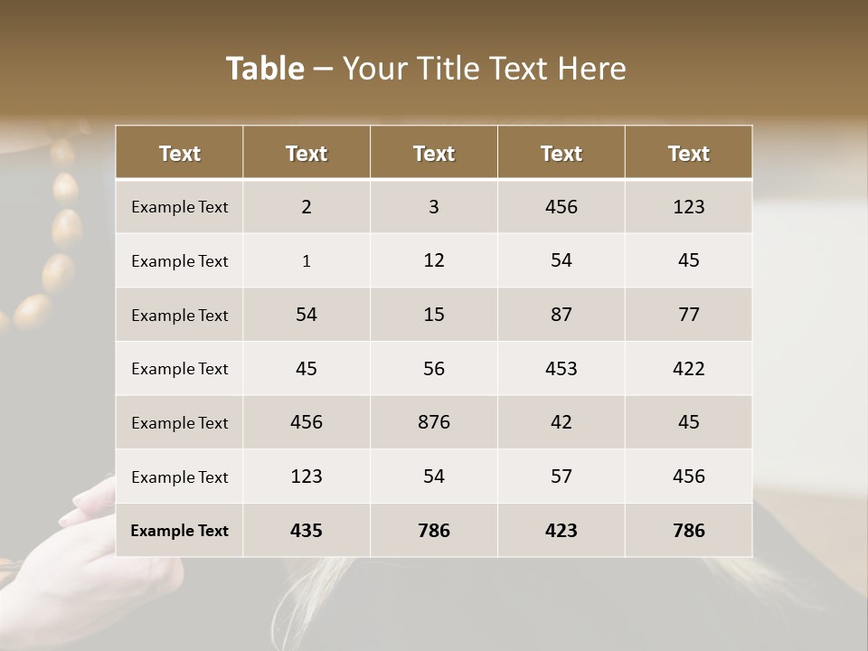 Italian Drop Virgin PowerPoint Template