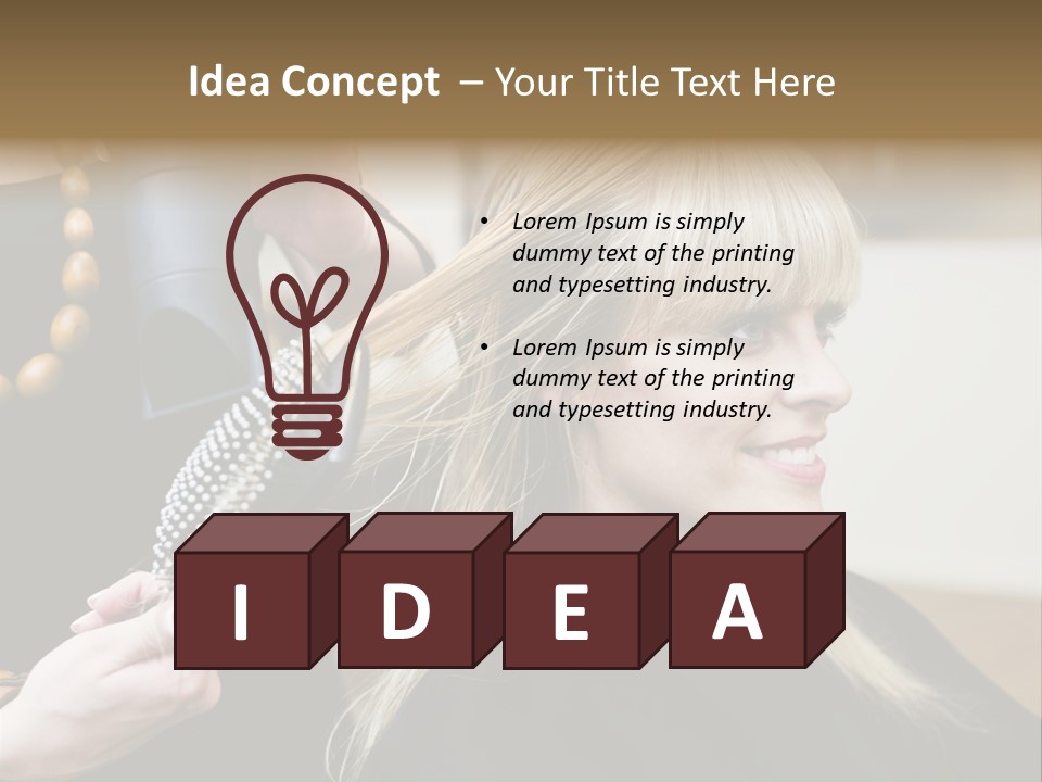 Italian Drop Virgin PowerPoint Template