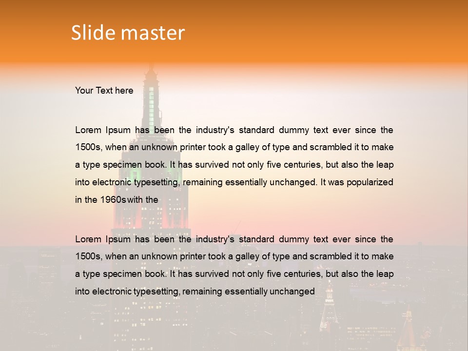 Setting Tasty Cooking PowerPoint Template