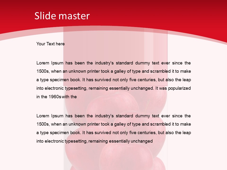 Focus Extra Eating PowerPoint Template