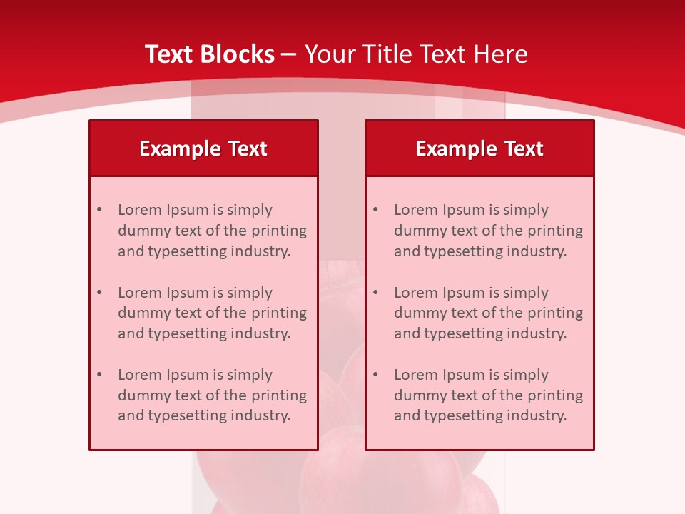 Focus Extra Eating PowerPoint Template