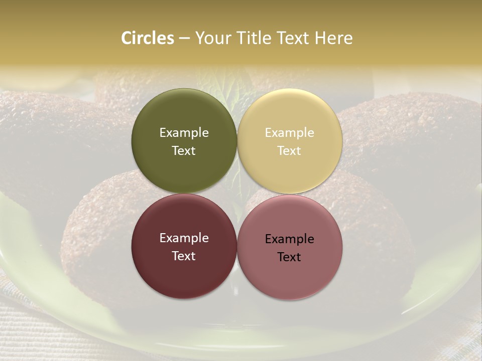 Cuisine Ingredient Drop PowerPoint Template