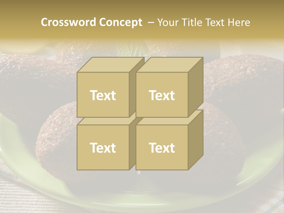 Cuisine Ingredient Drop PowerPoint Template