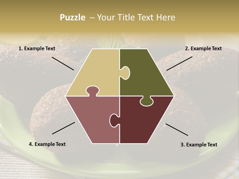 Cuisine Ingredient Drop PowerPoint Template