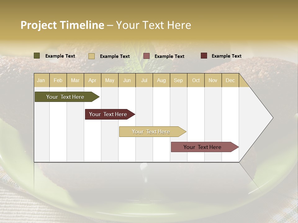 Cuisine Ingredient Drop PowerPoint Template