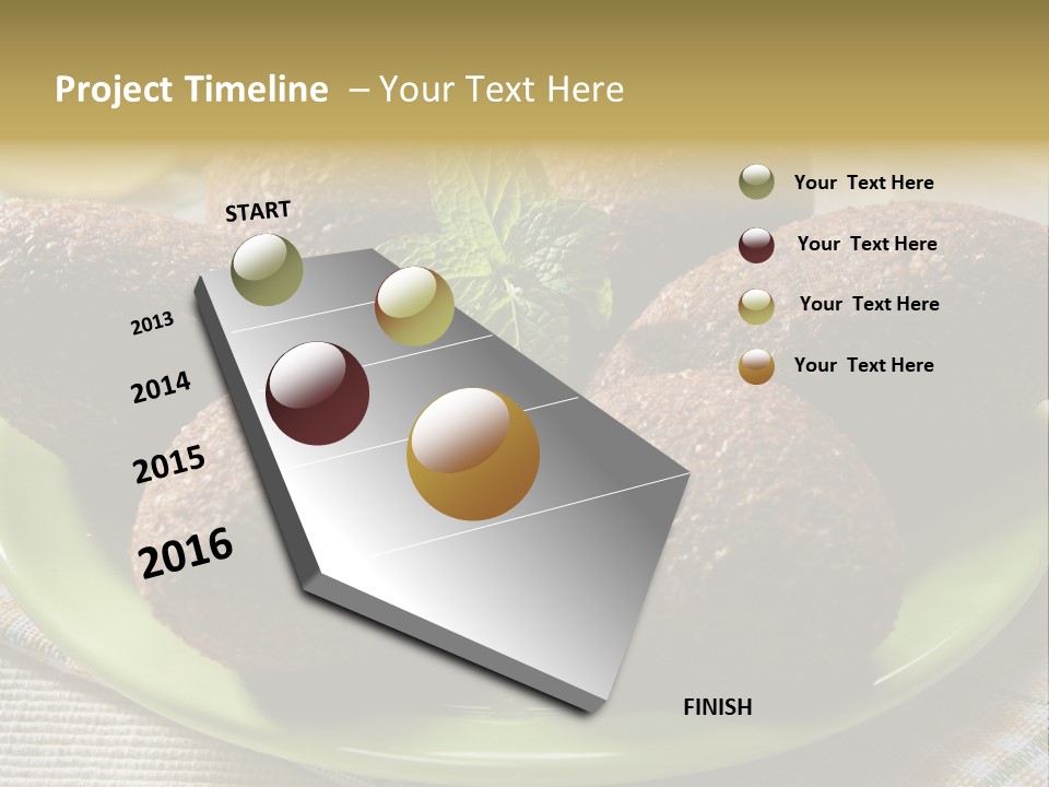 Cuisine Ingredient Drop PowerPoint Template