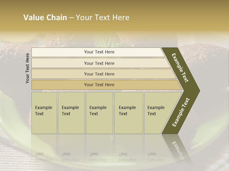 Cuisine Ingredient Drop PowerPoint Template