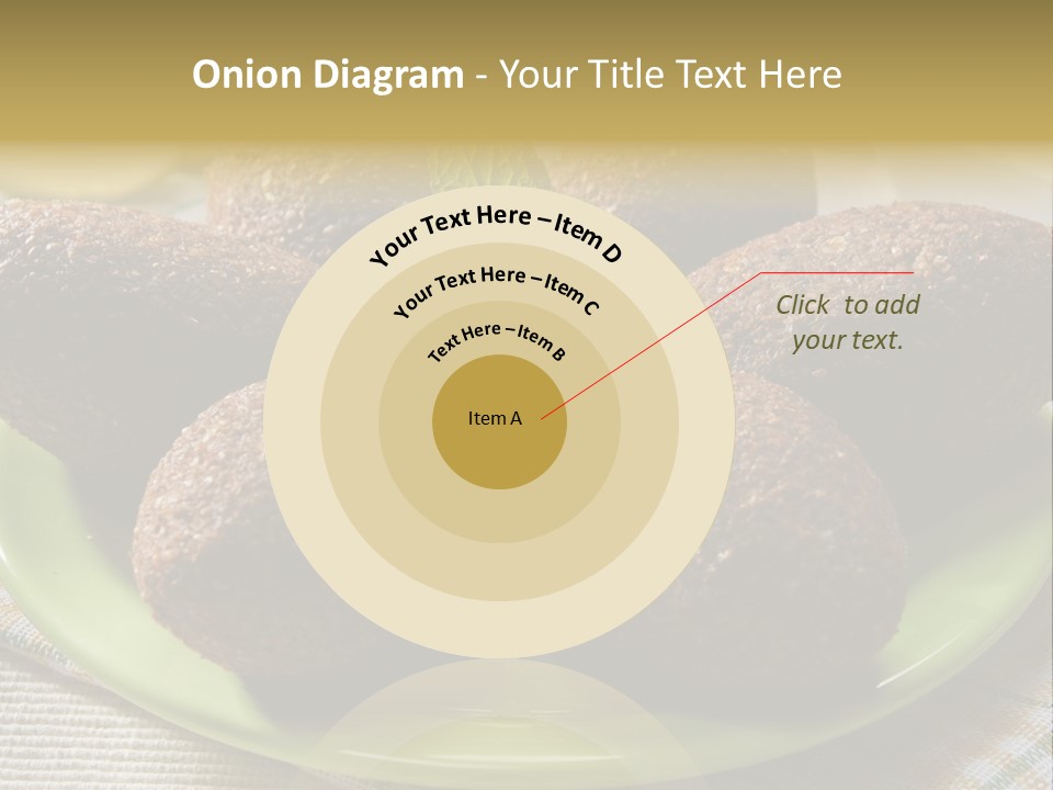 Cuisine Ingredient Drop PowerPoint Template