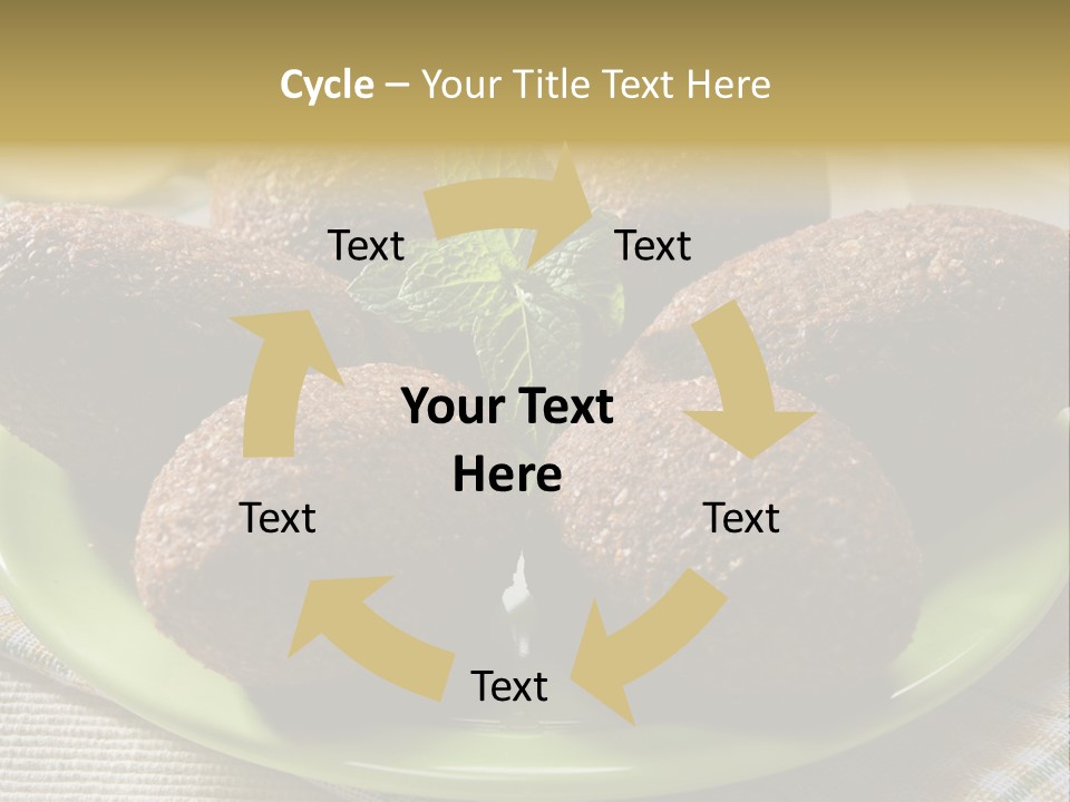 Cuisine Ingredient Drop PowerPoint Template