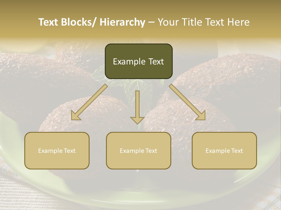 Cuisine Ingredient Drop PowerPoint Template