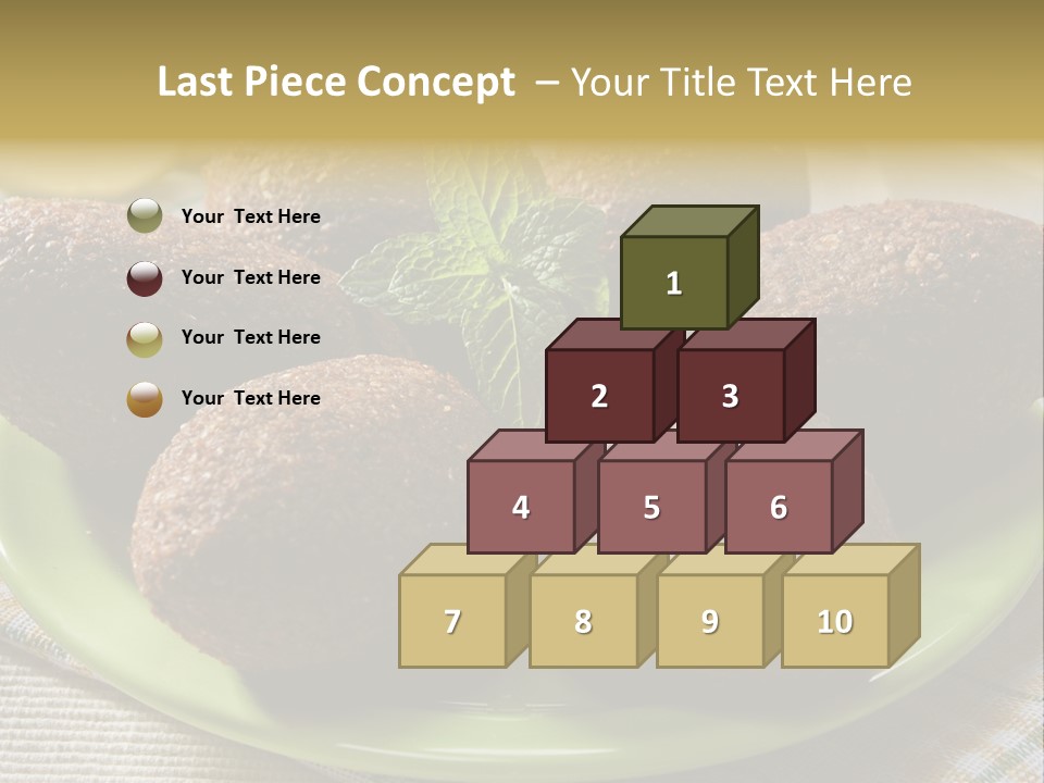 Cuisine Ingredient Drop PowerPoint Template