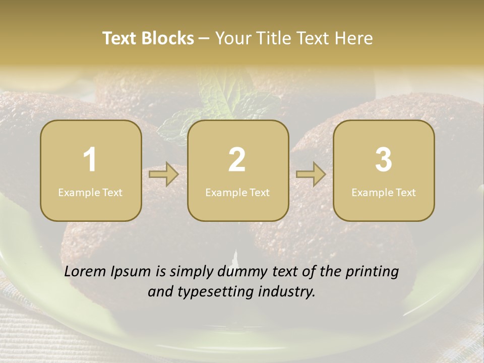 Cuisine Ingredient Drop PowerPoint Template