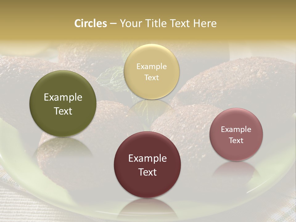 Cuisine Ingredient Drop PowerPoint Template