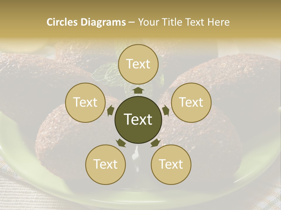 Cuisine Ingredient Drop PowerPoint Template