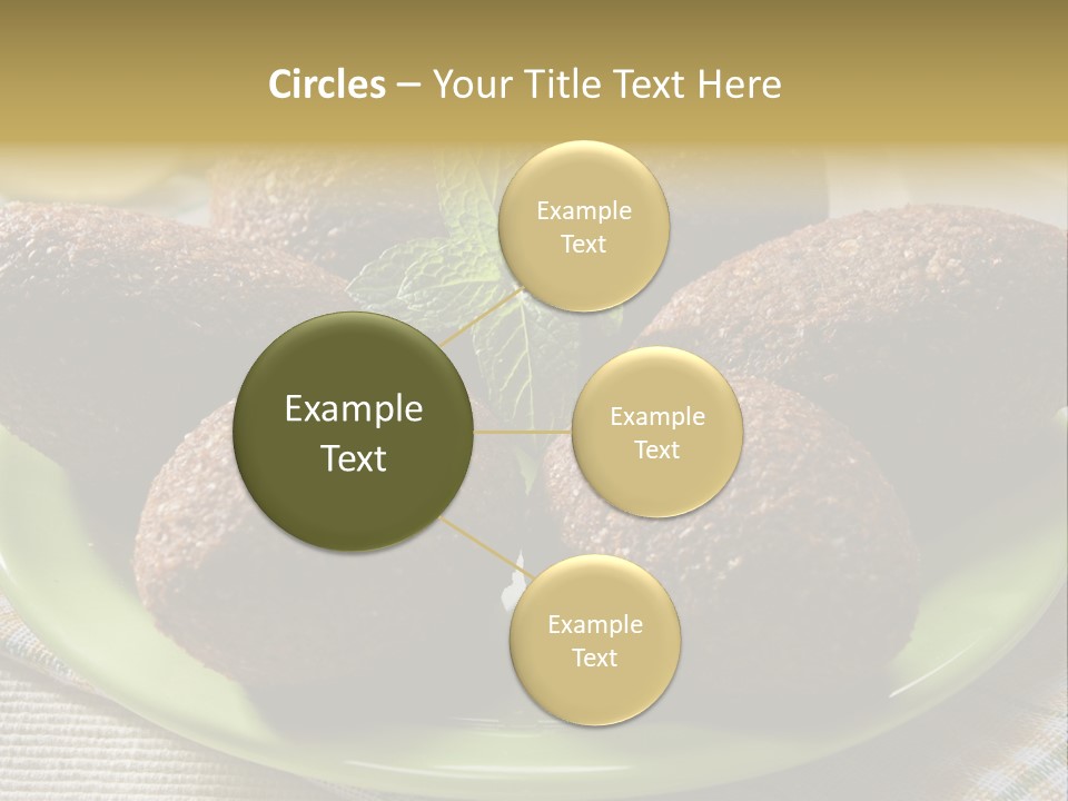 Cuisine Ingredient Drop PowerPoint Template