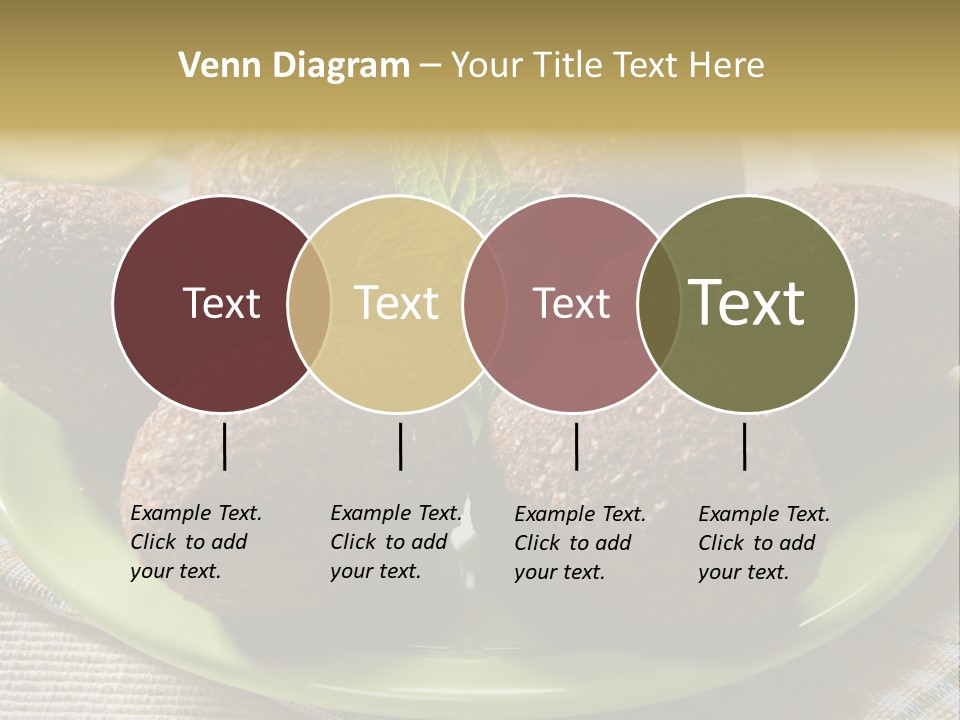 Cuisine Ingredient Drop PowerPoint Template